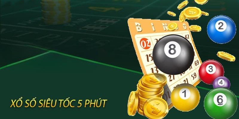Tính linh hoạt khi tham gia xổ số 5 phút