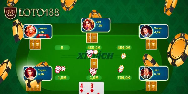 Game bài Xì Dách Loto188 mới lạ